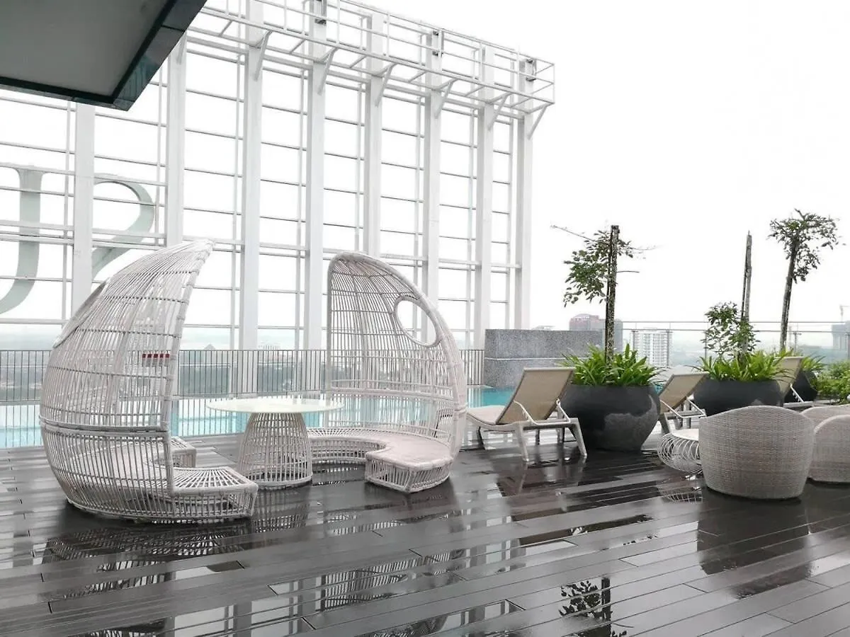 A Chic & Comfy Suasana Suites In Johor Bahru Apartment